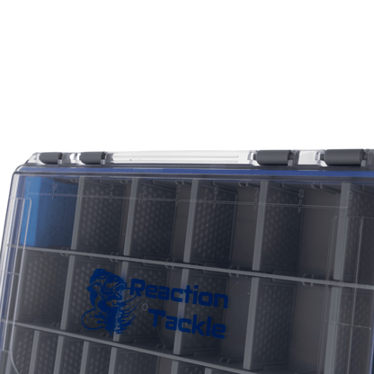 Reaction Tackle Ultra Elite Tackle Tray - Water Resistant with Single Clip Design - New - The Snag Bin