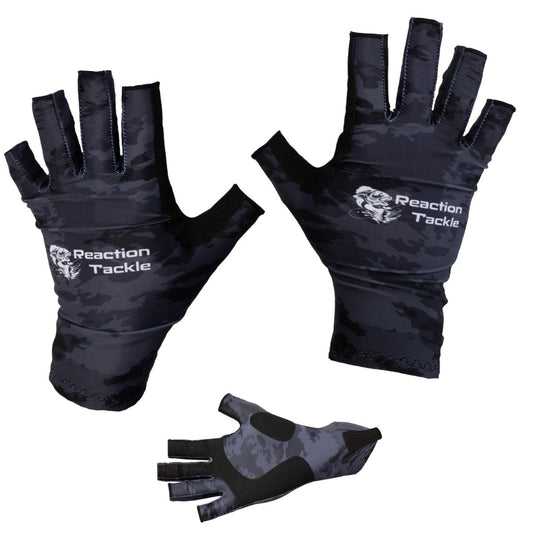 Reaction Tackle UV Fishing Gloves UPF 50+ - The Snag Bin