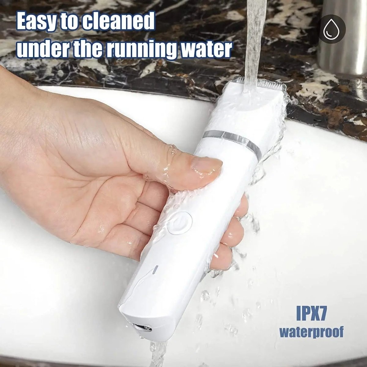 Rechargeable, Low Noise Dog Clippers with 4 Trimmer Heads - The Snag Bin