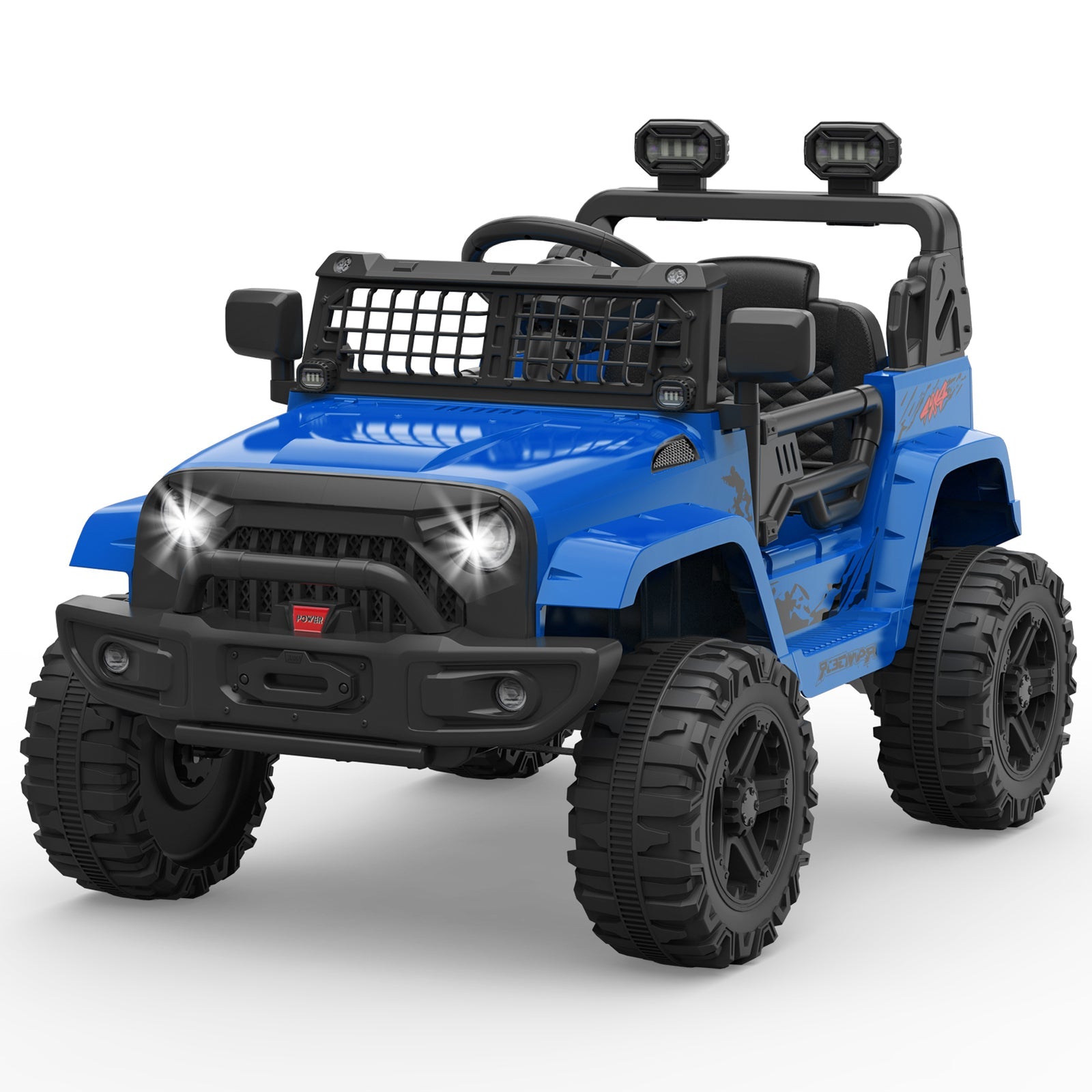 12V Kids Electric Ride-On Truck with Remote Control and Spring Suspension