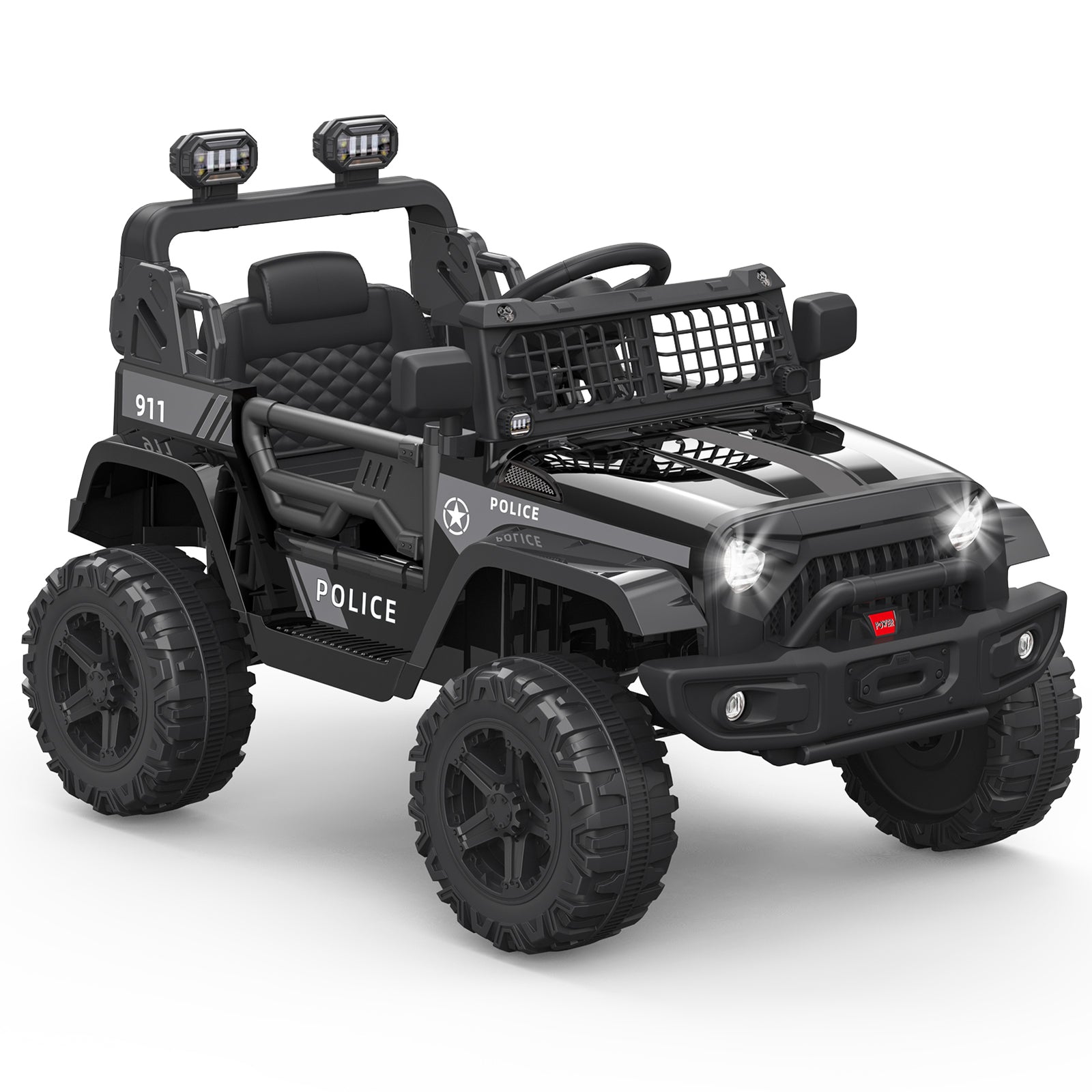 12V Kids Electric Ride-On Truck with Remote Control and Spring Suspension