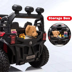 12V 4WD Electric Ride-On UTV Buggy for Kids with 10AH Battery