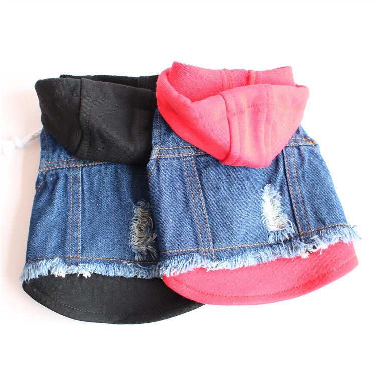 ripped denim vest - The Snag Bin