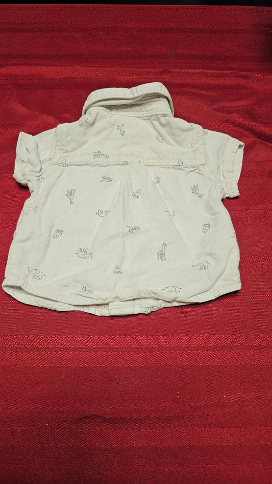 Carters newborn button down