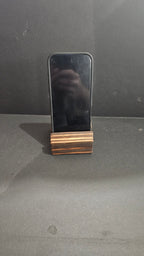 Rustic utility phone holder