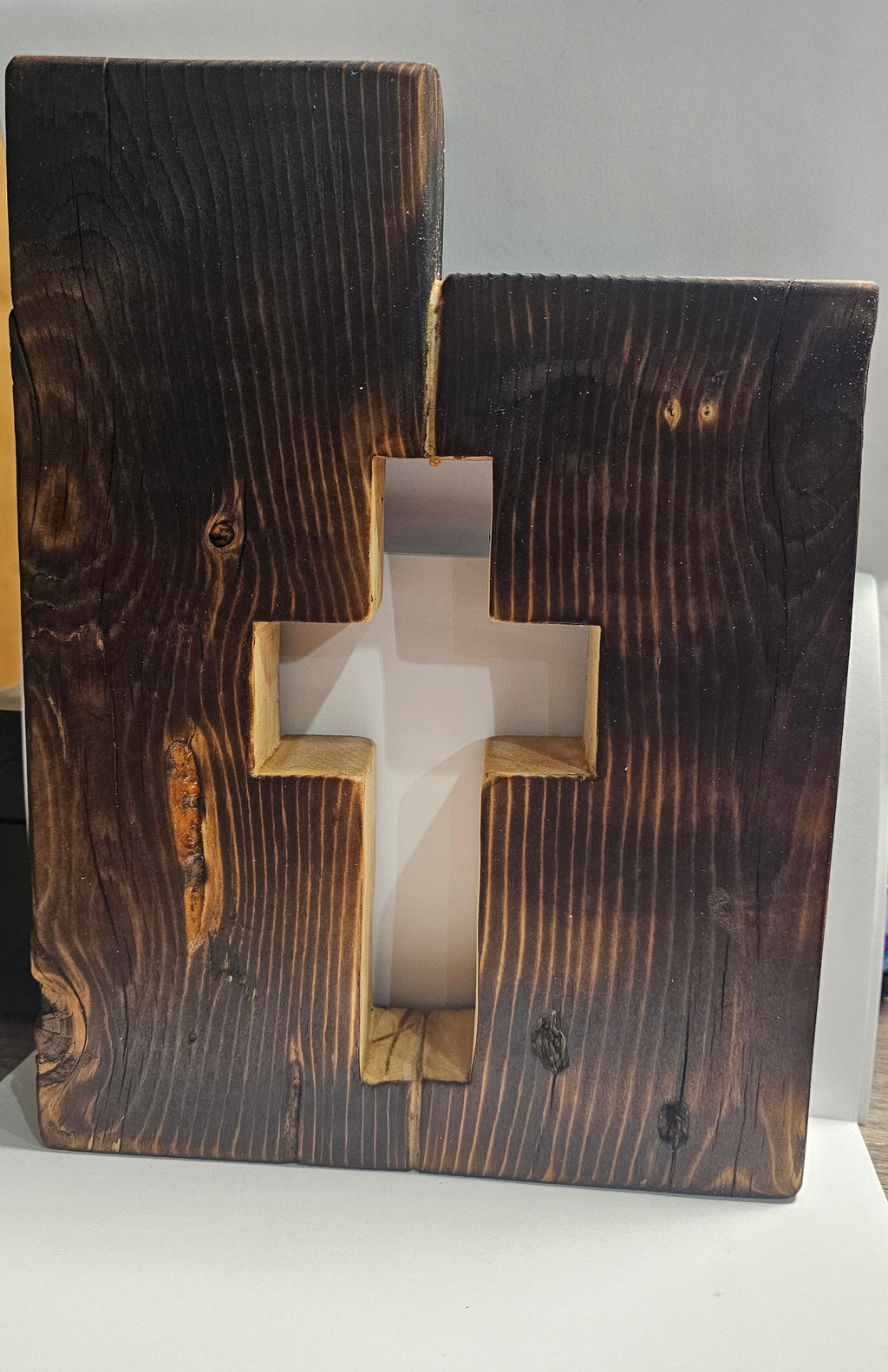 Wooden faith cross