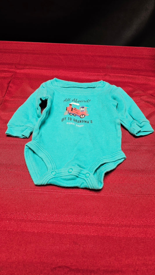 Carters long sleeve onesie