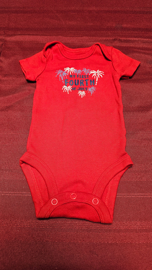 Carters fourth of July onesie