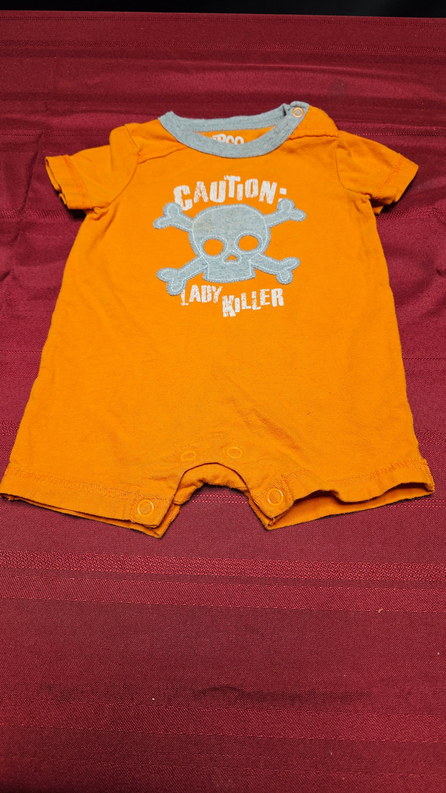 Circle newborn romper