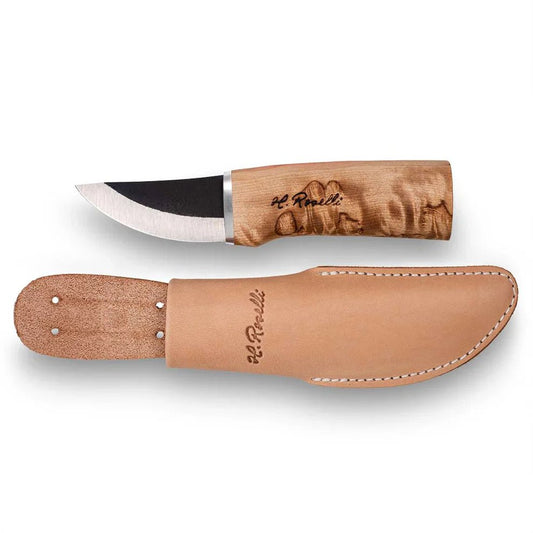 Roselli R120 The Grandfather Knife with Plain Sheath - The Snag Bin