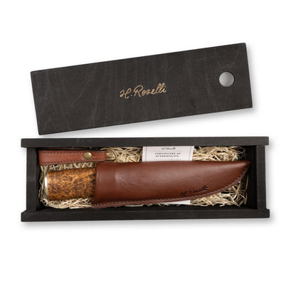 Roselli RD 300P The Hunting Knife, Damascus - The Snag Bin