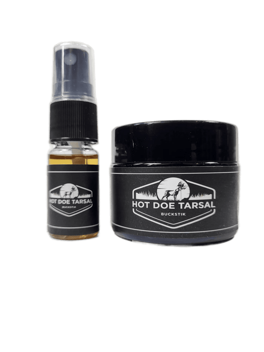 RUTTIN HOT DOE TARSAL 90/10 BLEND - BEADS or SPRAY - The Snag Bin