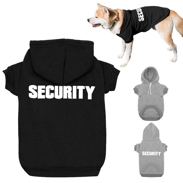 Security printed hoodie - The Snag Bin