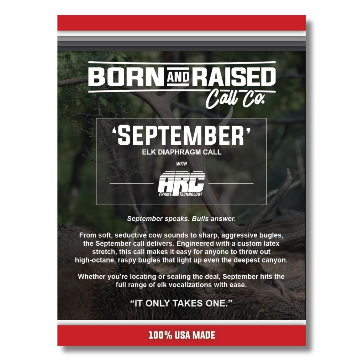 September - Elk Diaphragm Call - The Snag Bin