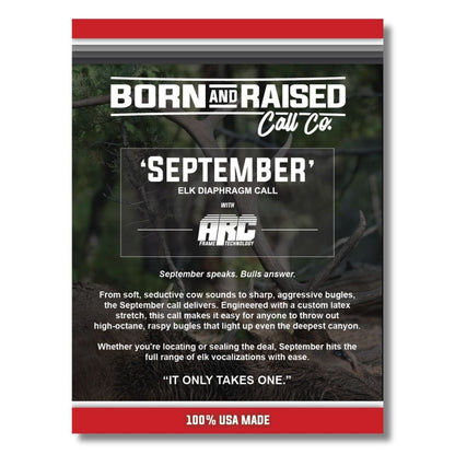 September - Elk Diaphragm Call - The Snag Bin
