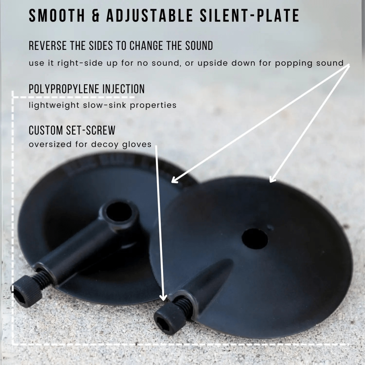 Silent Splash Plate - The Snag Bin