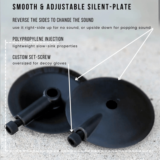 Silent Splash Plate - The Snag Bin