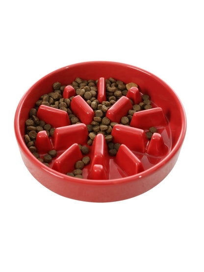 Slow Feeder Dog Bowls - The Snag Bin