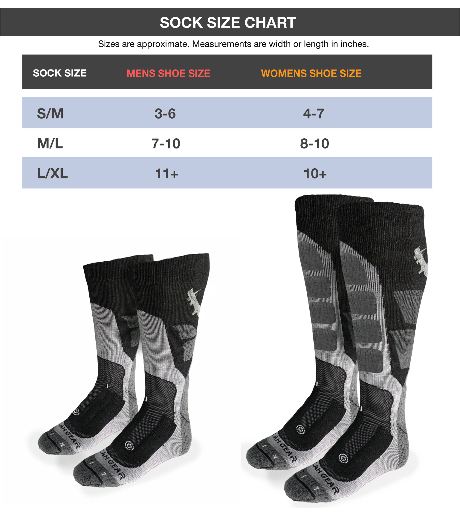 Vycah Maxx Merino Over The Calf Sock Vycah Socks  The Snag Bin