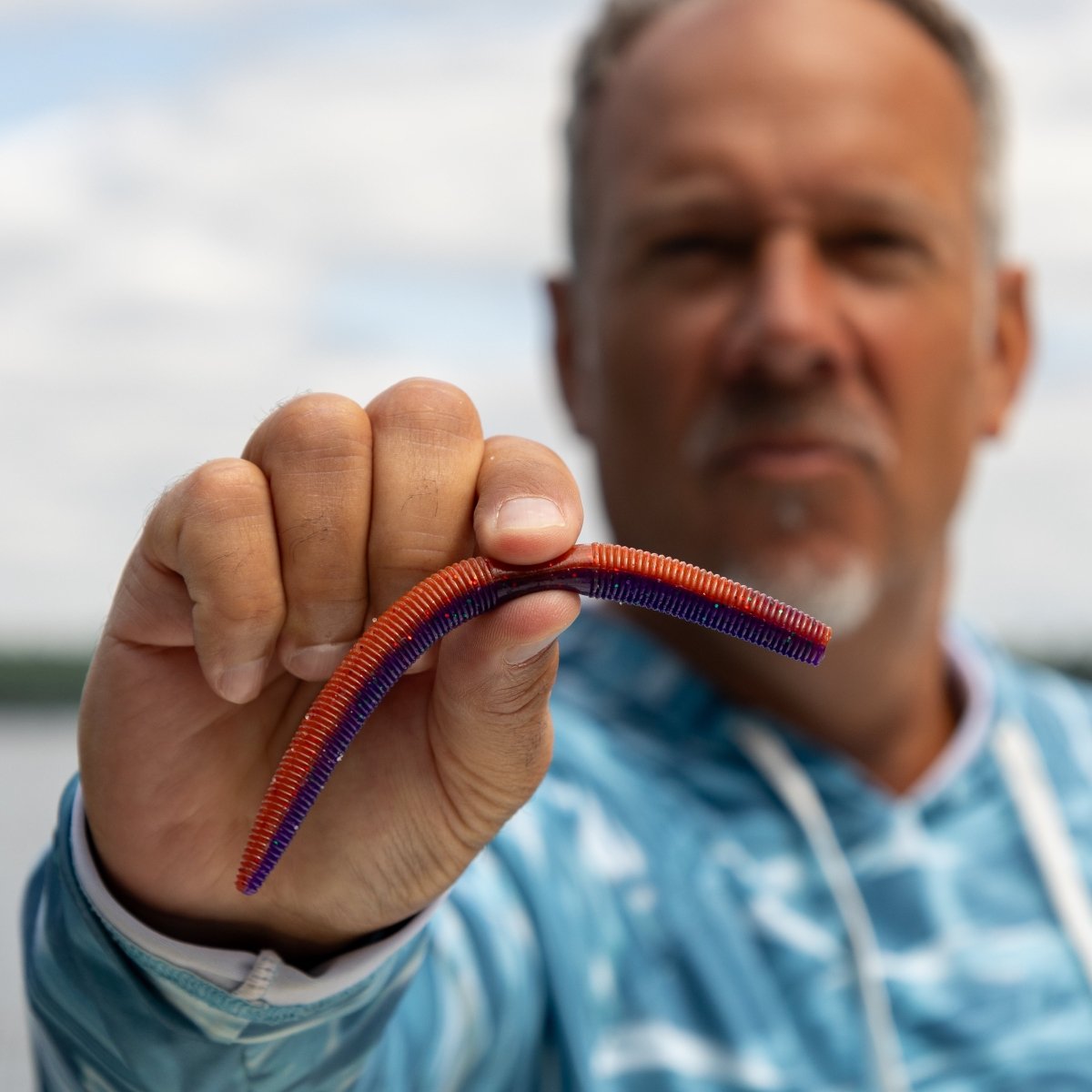 Soft Plastic Wacky Worms 5.5in - 24 Pack - The Snag Bin