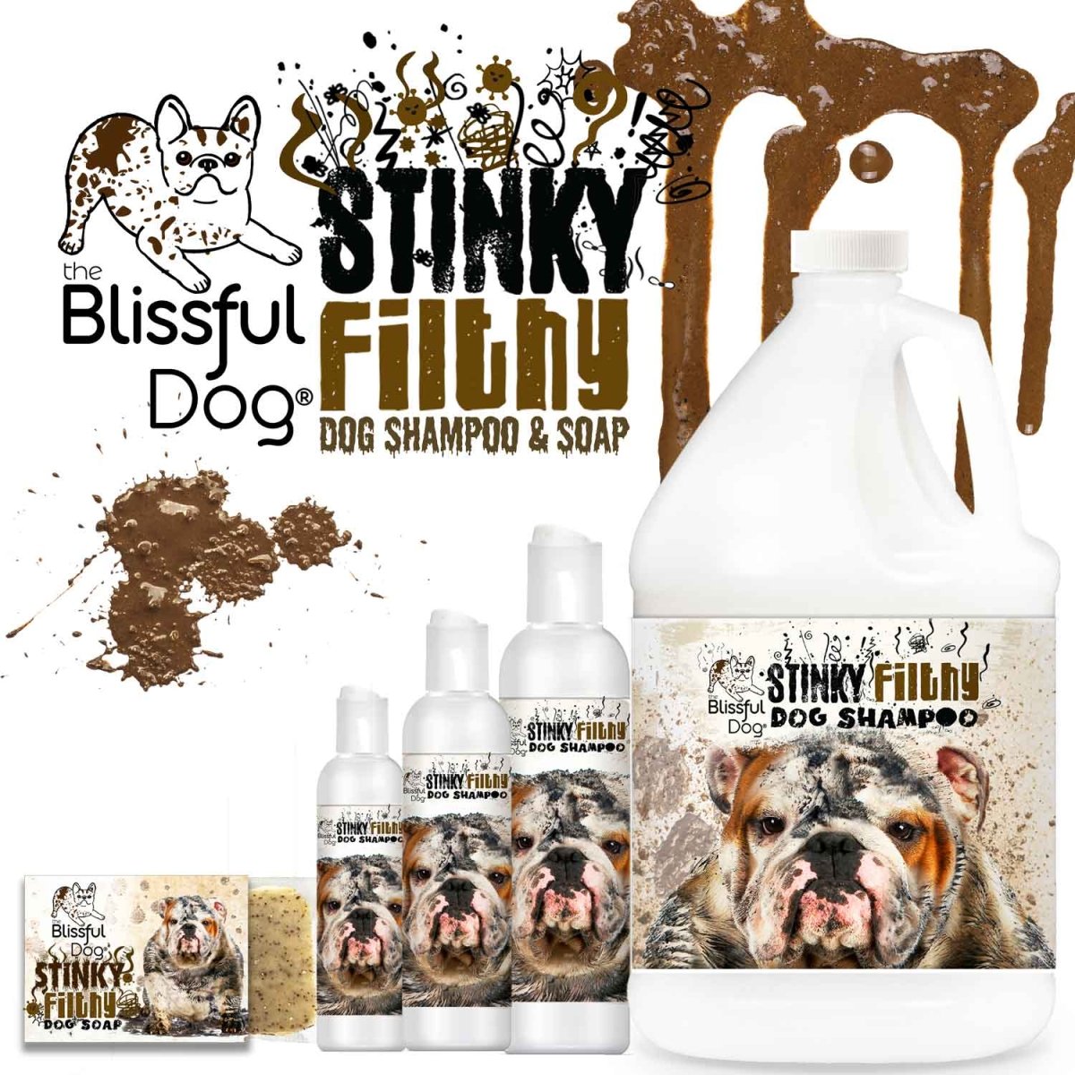 Stinky Filthy Dog Shampoo & Soap - The Snag Bin