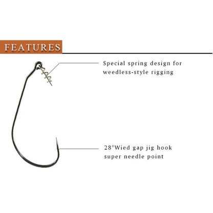 Swimbait Hooks (10 or 25 - Packs) - The Snag Bin