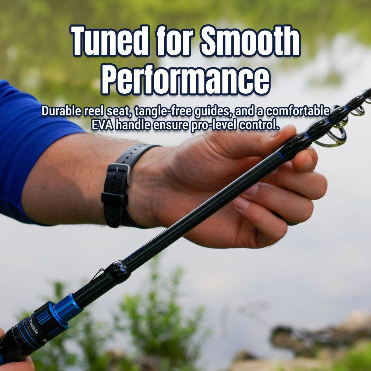 Telescopic Spinning Rod – Carbon Travel Fishing Rod - The Snag Bin