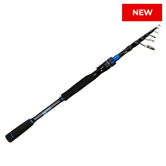 Telescopic Spinning Rod – Carbon Travel Fishing Rod - The Snag Bin