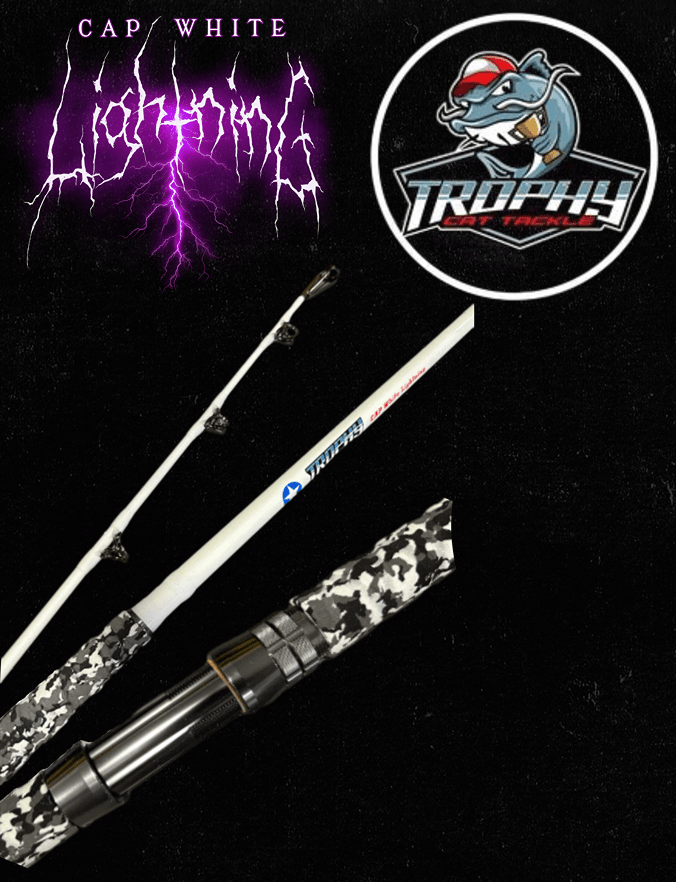 The CAP White Lightning Catfish Rod - Spinning - The Snag Bin