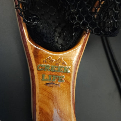 The "Critter Getter" Wood w/ Rubber Landing Net - The Snag Bin