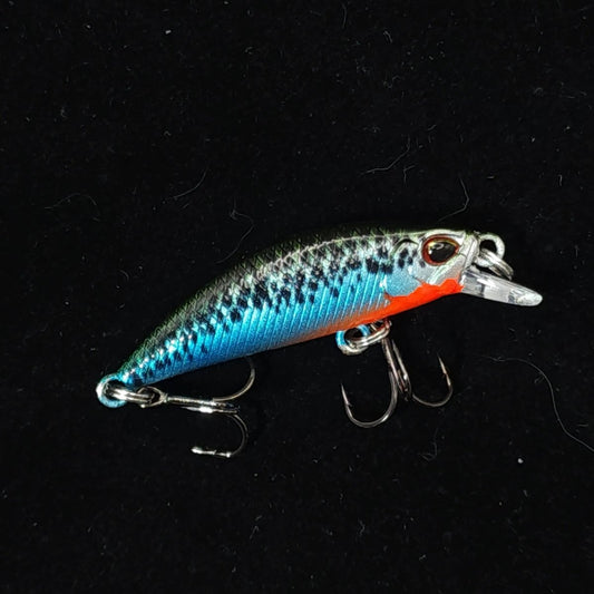 The MOON Shiner – 1.4" Sinking Jerkbait for Creek & River Fishing - The Snag Bin