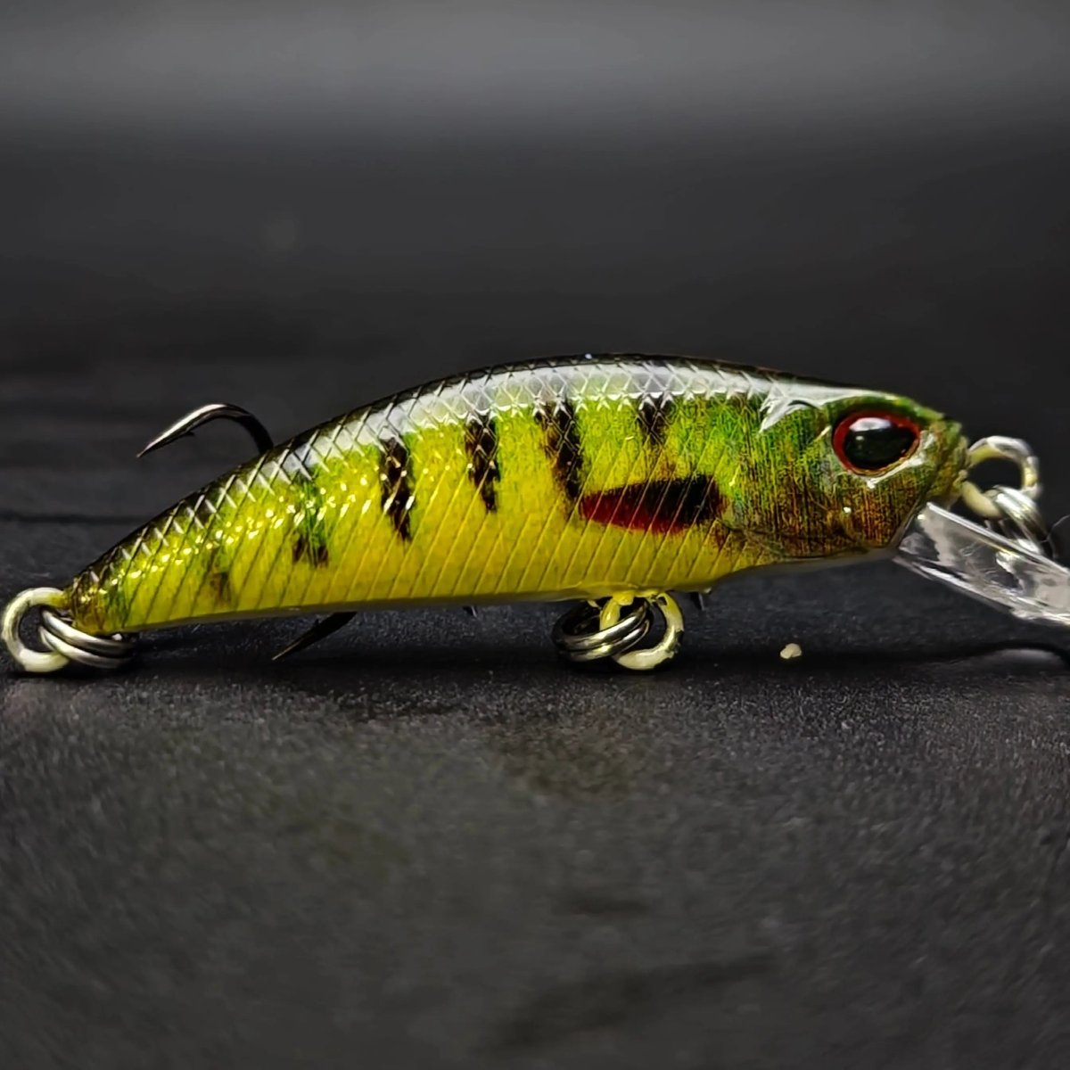 The MOON Shiner – 1.4" Sinking Jerkbait for Creek & River Fishing - The Snag Bin