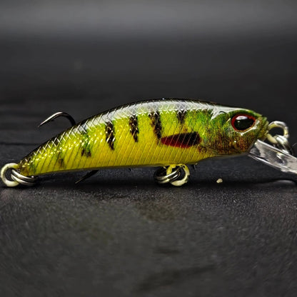 The MOON Shiner – 1.4" Sinking Jerkbait for Creek & River Fishing - The Snag Bin
