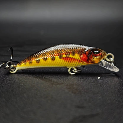 The MOON Shiner – 1.4" Sinking Jerkbait for Creek & River Fishing - The Snag Bin