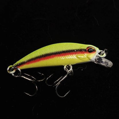 The MOON Shiner – 1.4" Sinking Jerkbait for Creek & River Fishing - The Snag Bin