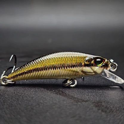 The MOON Shiner – 1.4" Sinking Jerkbait for Creek & River Fishing - The Snag Bin
