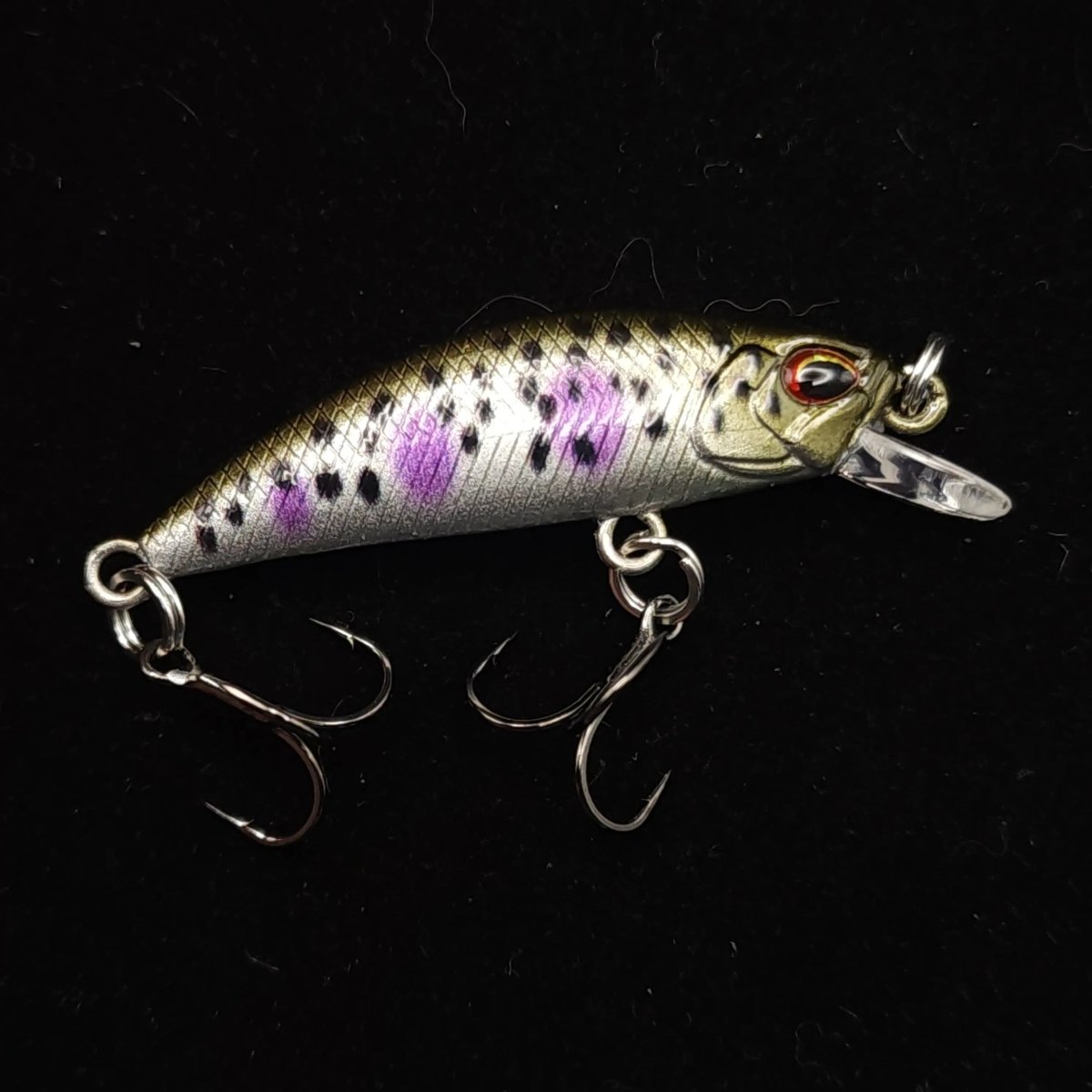 The MOON Shiner – 1.4" Sinking Jerkbait for Creek & River Fishing - The Snag Bin