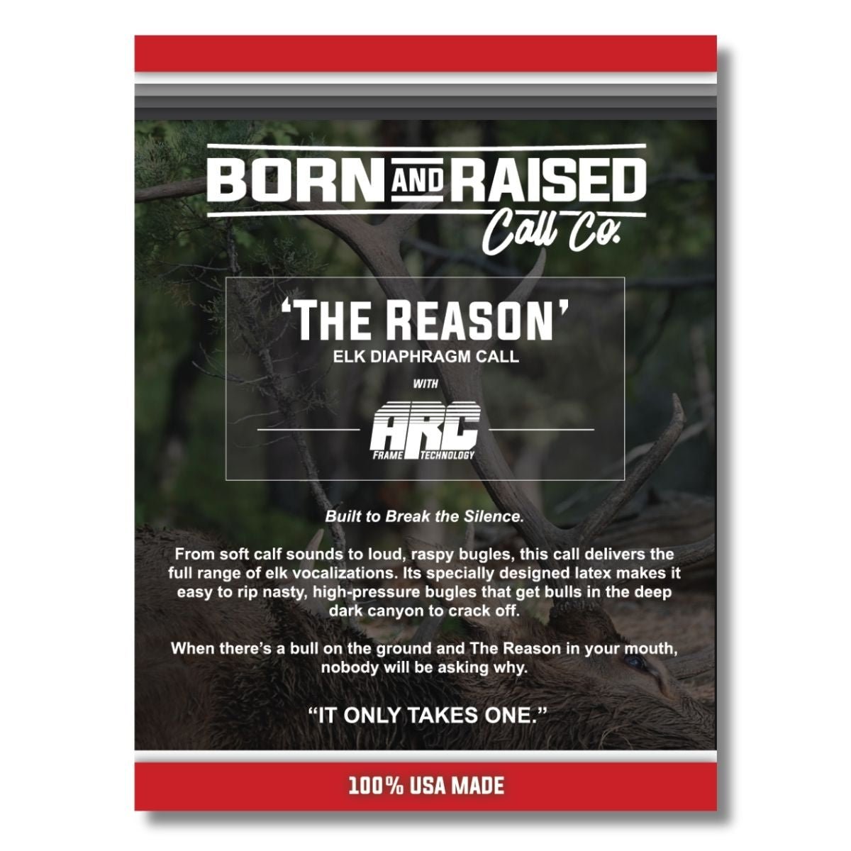 The Reason - Elk Diaphragm Call - The Snag Bin