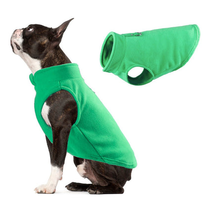 thickened solid color fleece - The Snag Bin
