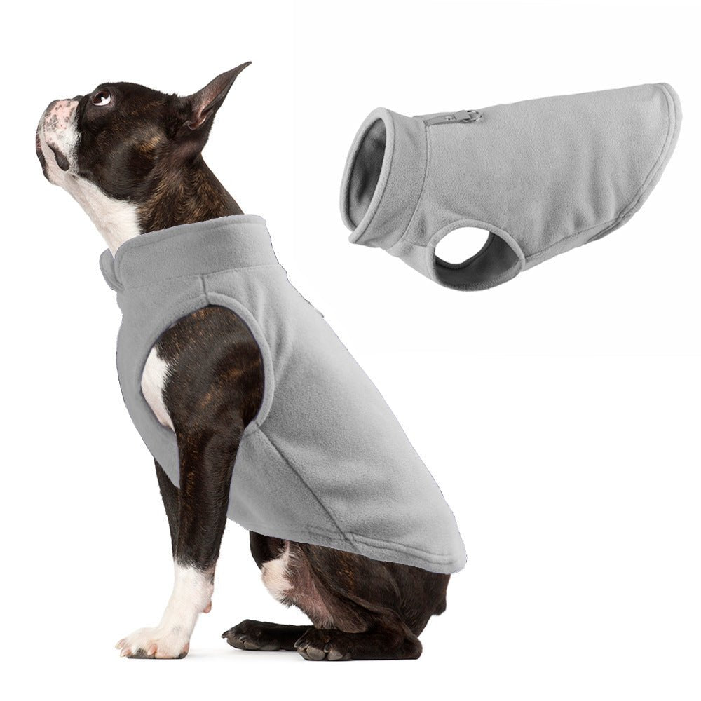 thickened solid color fleece - The Snag Bin