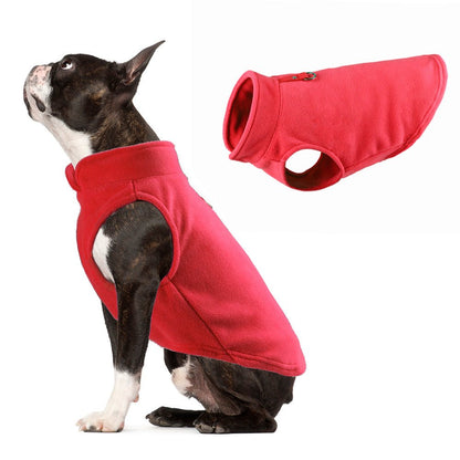 thickened solid color fleece - The Snag Bin