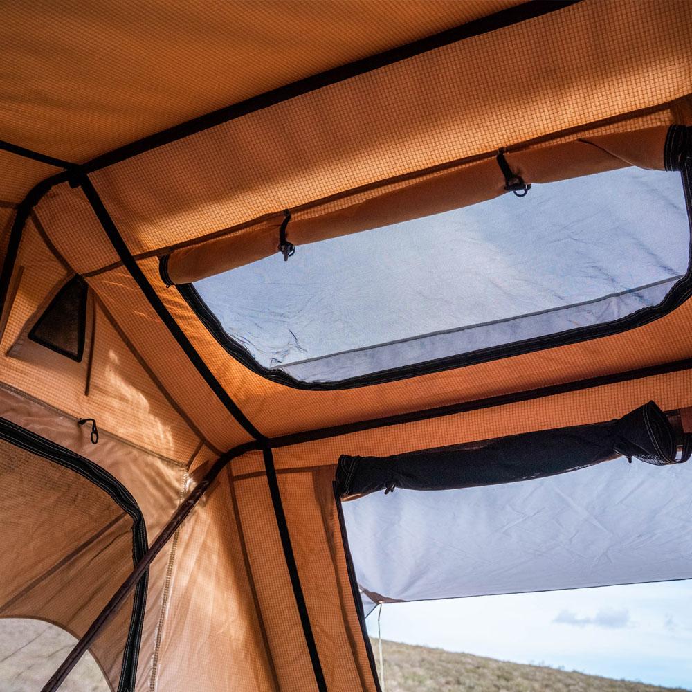 Trailhead Softshell Rooftop Tent – 2 Person – Tan – Lightweight Camping Setup - The Snag Bin