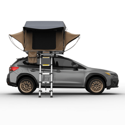 Trailhead Softshell Rooftop Tent – 2 Person – Tan – Lightweight Camping Setup - The Snag Bin