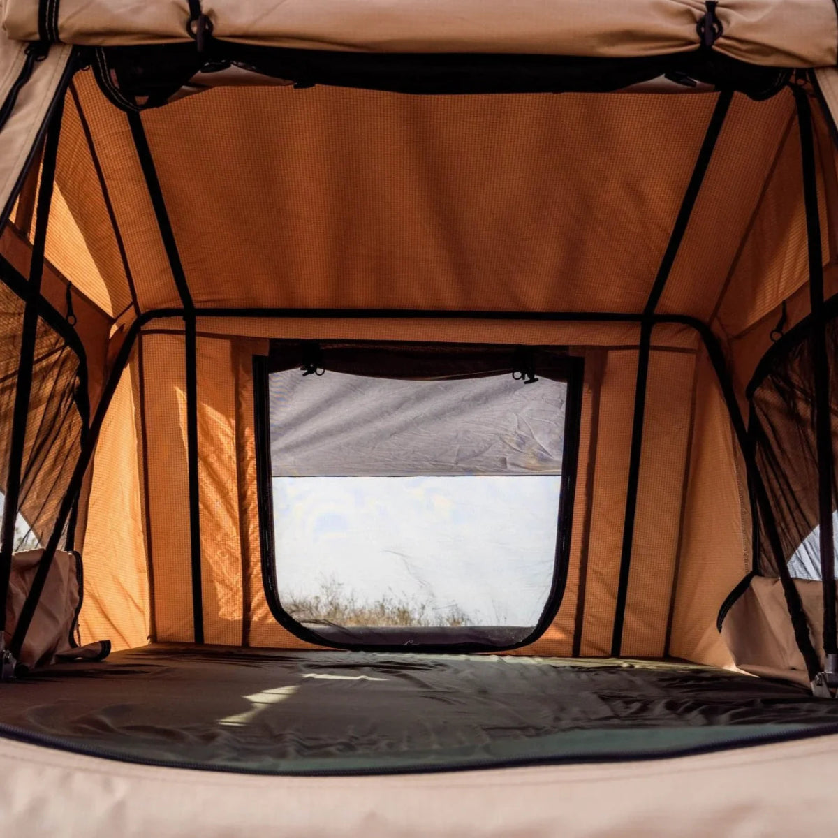 Trailhead Softshell Rooftop Tent – 2 Person – Tan – Lightweight Camping Setup - The Snag Bin