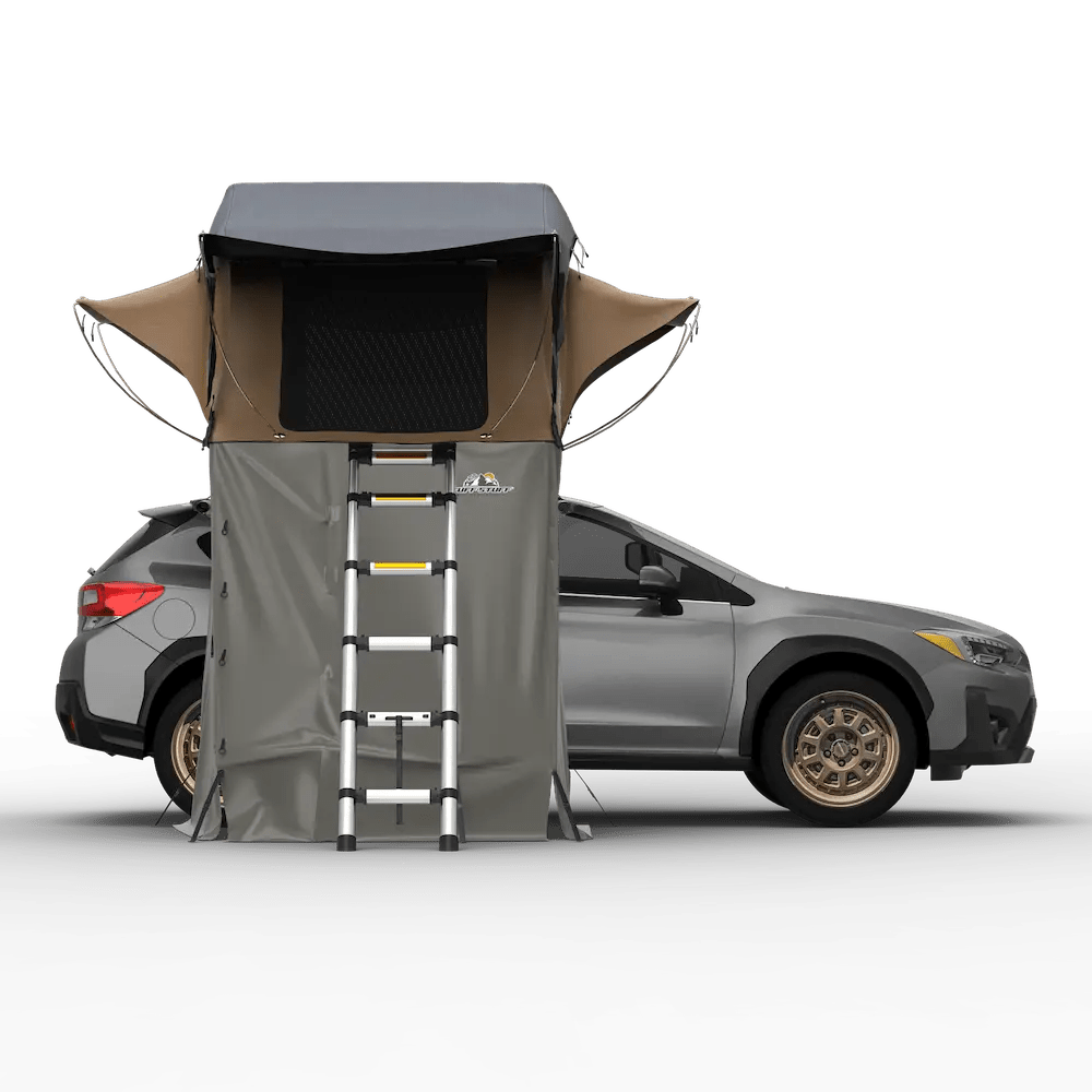 Trailhead Softshell Rooftop Tent – 2 Person – Tan – Lightweight Camping Setup - The Snag Bin