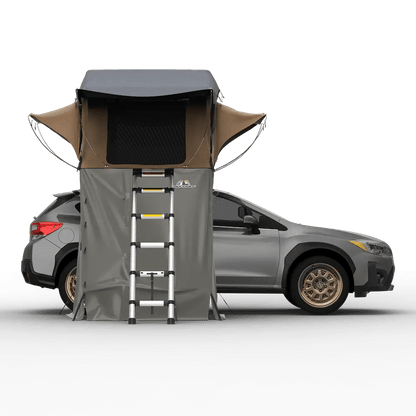 Trailhead Softshell Rooftop Tent – 2 Person – Tan – Lightweight Camping Setup - The Snag Bin