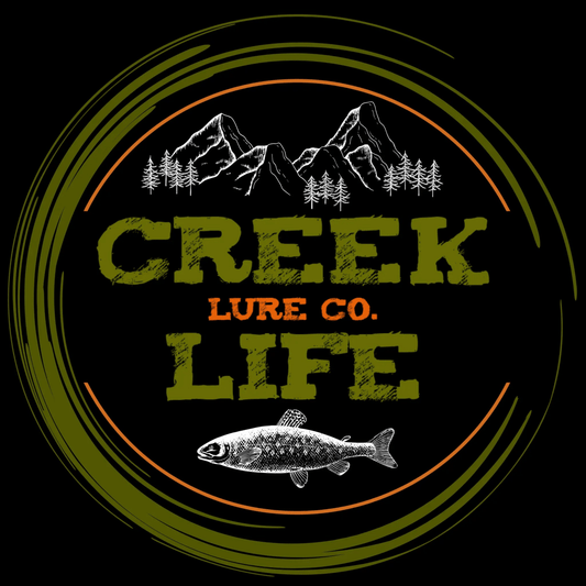 Transparent Waterproof Creek Life Stickers - The Snag Bin