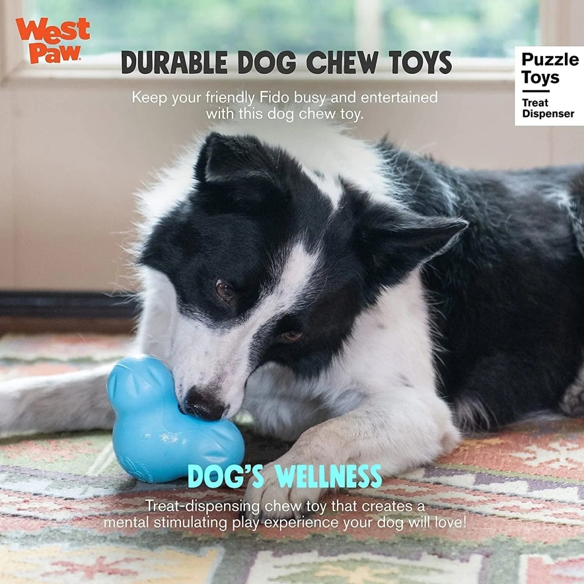 Treat Dispensing Dog Chew Toy - The Snag Bin