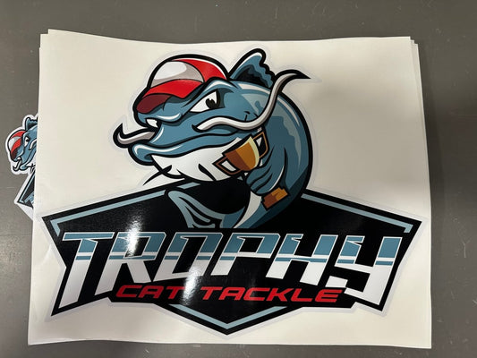 Trophy Cat Tackle 18” Decal - The Snag Bin