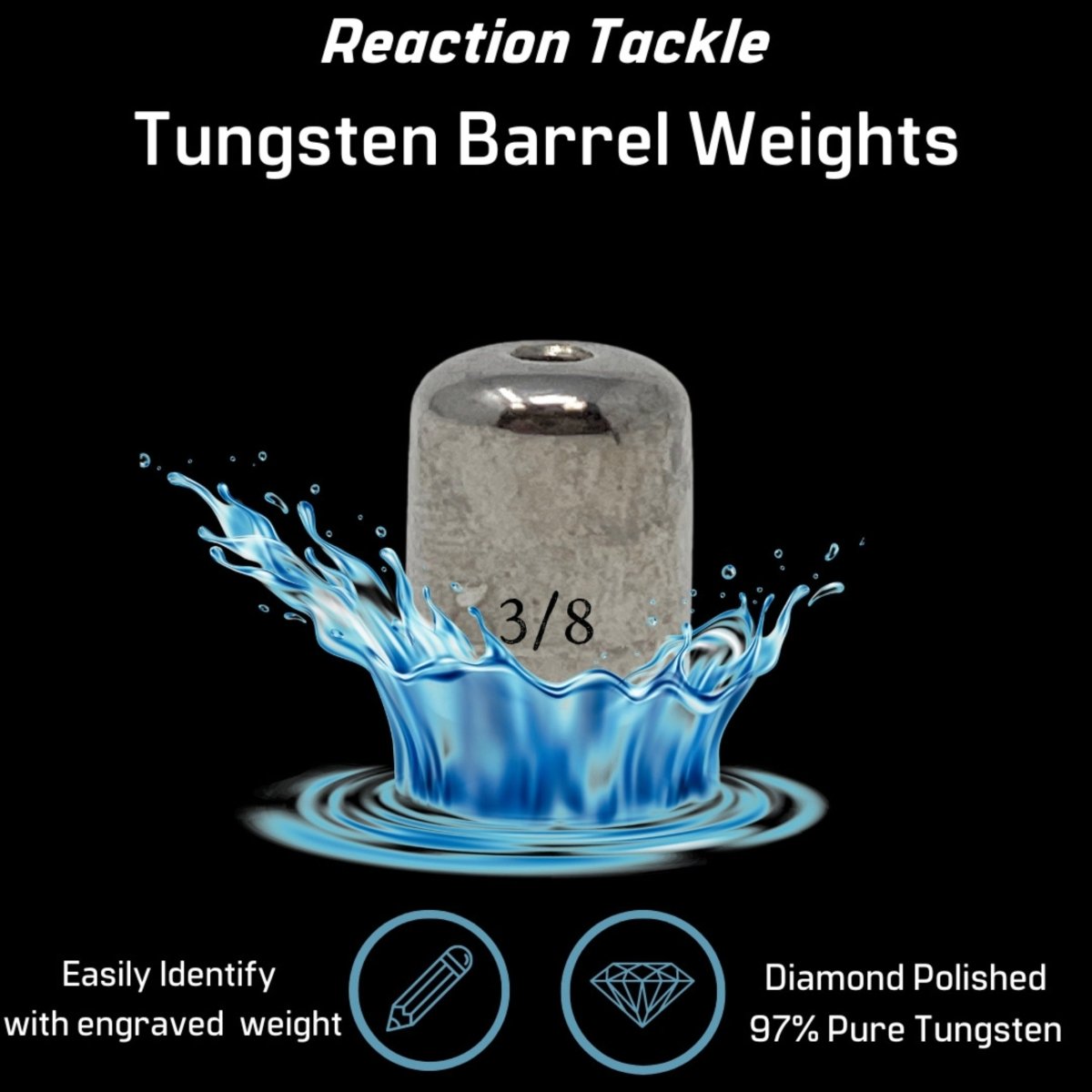 Tungsten Barrel Weights - The Snag Bin